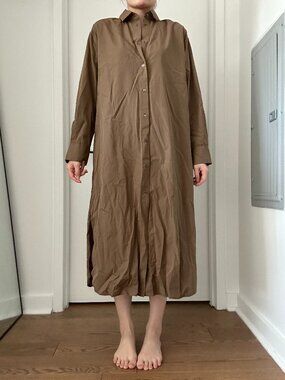 ATELIER MADE Maxi Shirt Dress